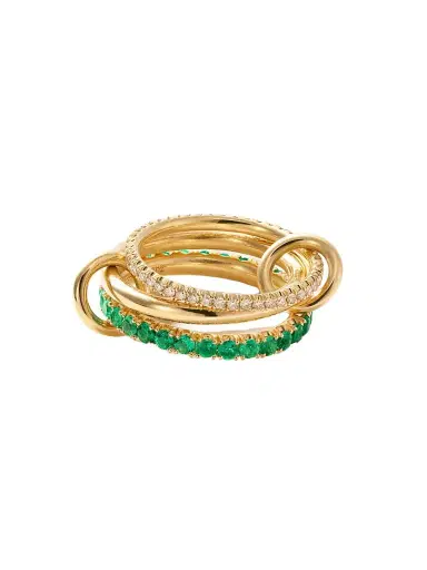 Spinelli Kilcollin Norah 18-karat Gold, Emerald And Diamond Ring | Thumbnail 1