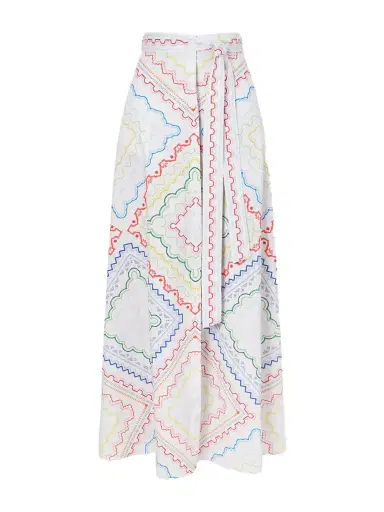 Mary Katrantzou Printed Cotton-blend Midi Coverup | Thumbnail 1