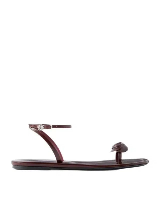 Rose Leather Sandals