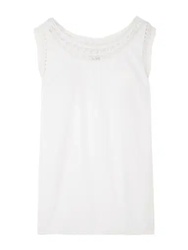 Posse Danielle Lace-trimmed Cotton Mini Dress | Thumbnail 1