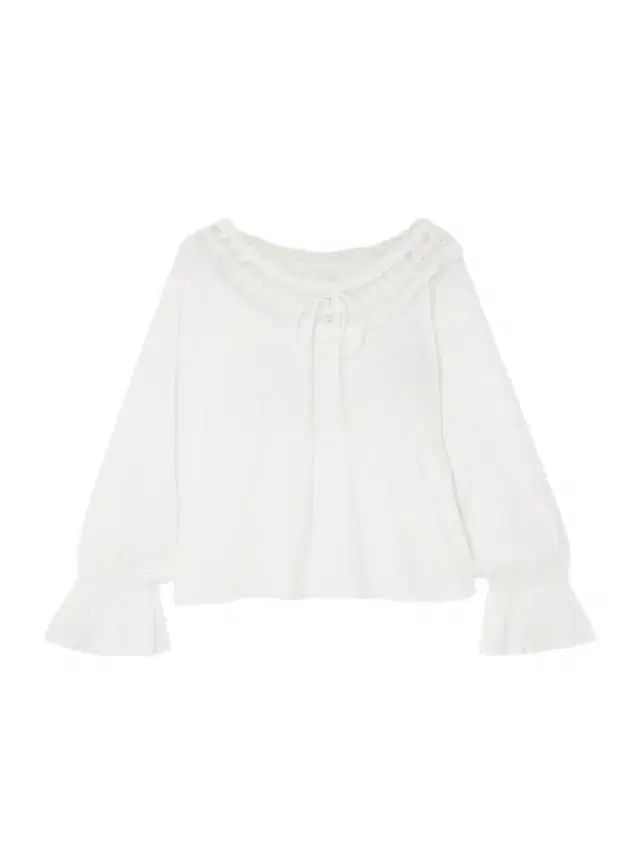 Danielle Lace-trimmed Cotton Blouse