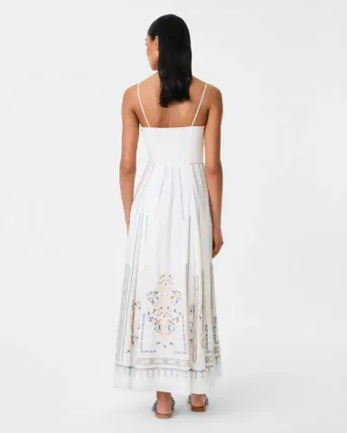 Emporio Sirenuse Valya Dress with Lace Embroidery | Thumbnail 11 Emporio Sirenuse Valya Dress with Lace Embroidery | Thumbnail 11