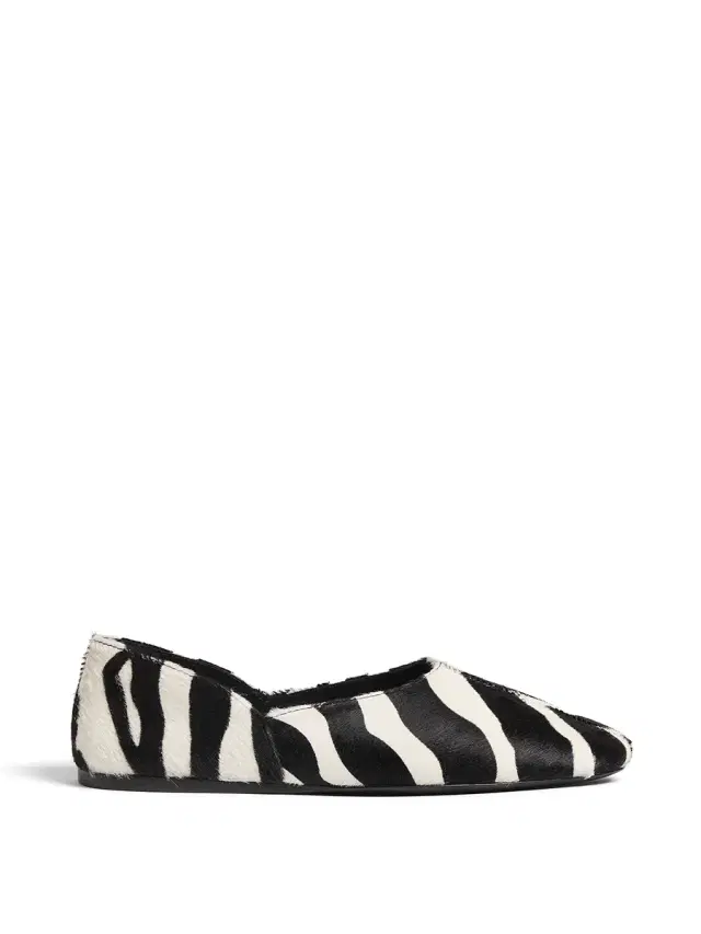 Jane Zebra Haircalf Flats Jane Zebra Haircalf Flats