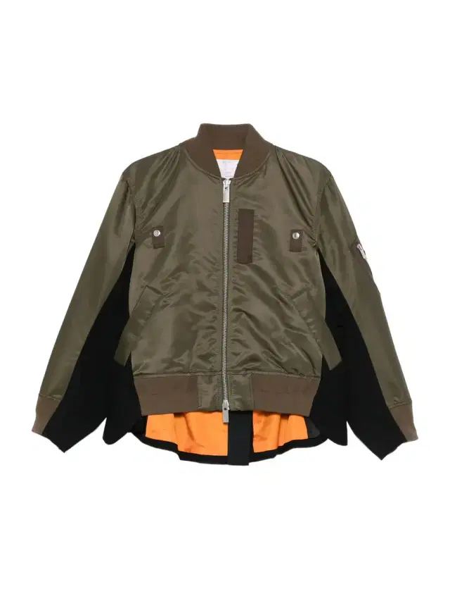 Sacai Nylon Twill x Wool Suiting Blouson