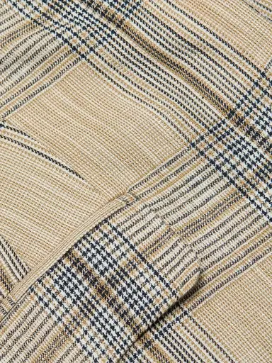 Simkhai Women's Jessie Plaid Linen-Blend Sleeveless Top - Rattan Plaid - Size 0 | Thumbnail 7 Simkhai Women's Jessie Plaid Linen-Blend Sleeveless Top - Rattan Plaid - Size 0 | Thumbnail 7