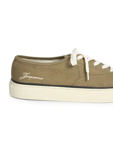 Jacquemus Men's Les Fefe Canvas Sneakers | Thumbnail 6