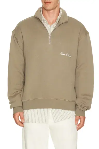 Museum of Peace and Quiet Signature Quarter Zip | Thumbnail 1
