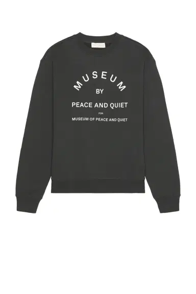 Museum of Peace and Quiet Museum By Pq Crewneck | Thumbnail 4