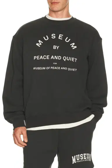 Museum of Peace and Quiet Museum By Pq Crewneck | Thumbnail 1