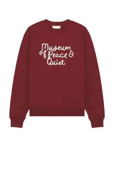 Museum of Peace and Quiet Scribble Crewneck | Thumbnail 4