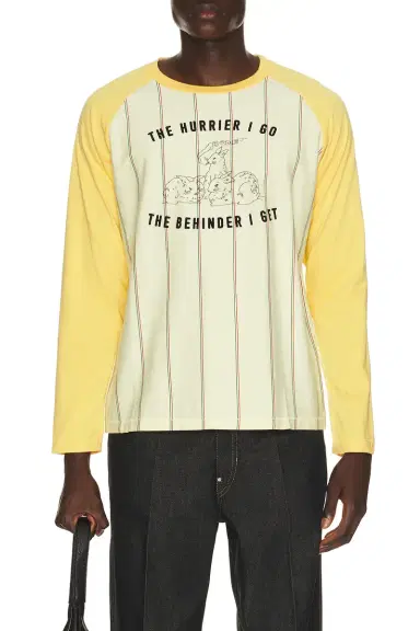 BODE Summertime Stripe Baseball Tee | Thumbnail 1