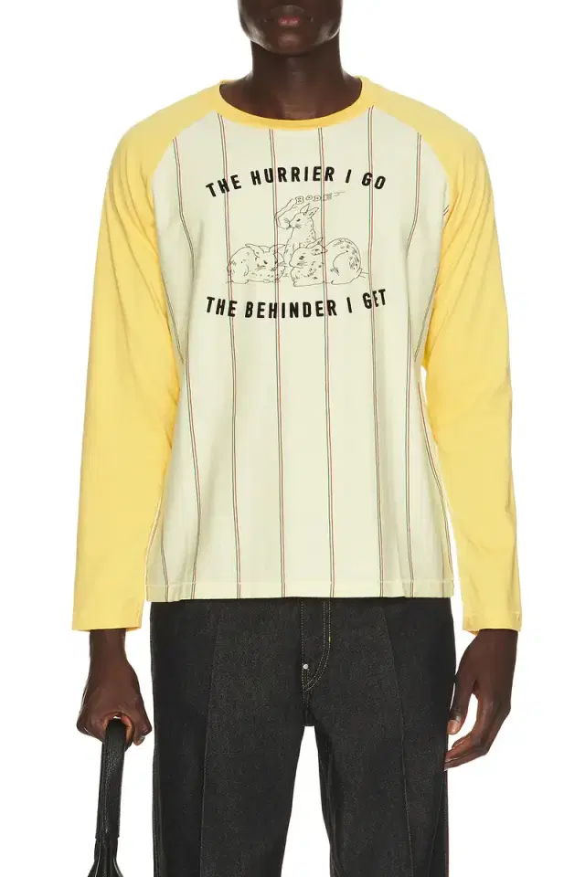 Summertime Stripe Baseball Tee