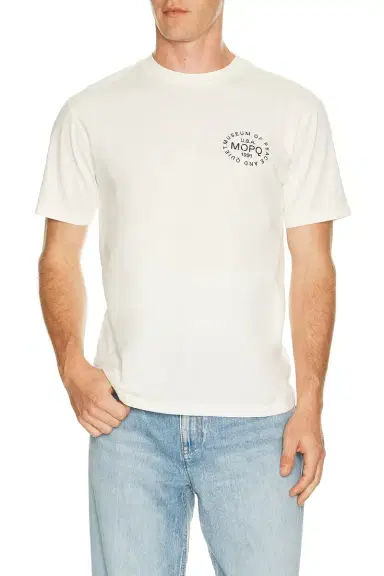 Museum of Peace and Quiet Stamp T-Shirt | Thumbnail 1 Museum of Peace and Quiet Stamp T-Shirt | Thumbnail 1