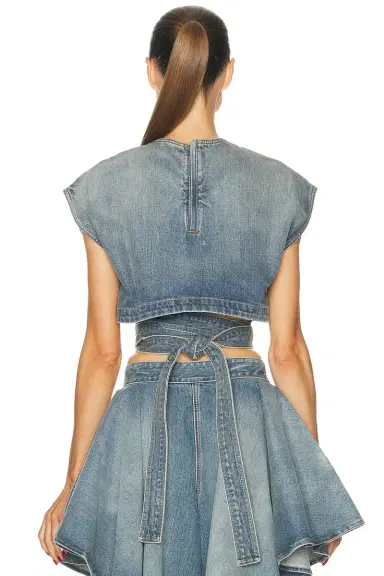 Alaïa Belted Top | Thumbnail 3 Alaïa Belted Top | Thumbnail 3