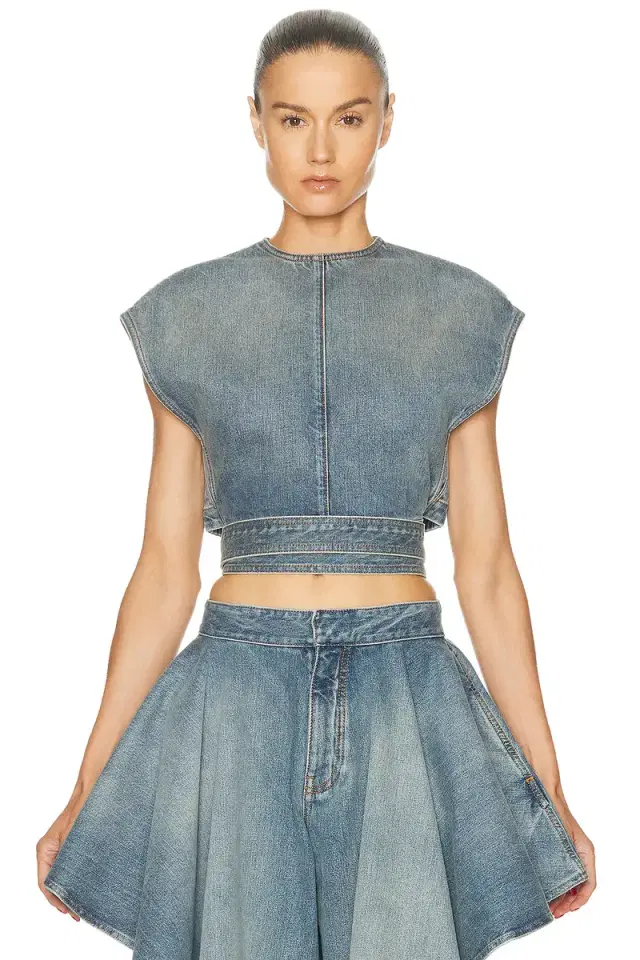 ALAÏA Belted Top