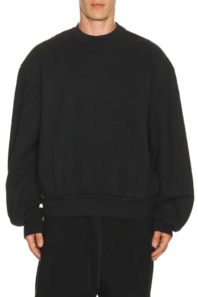 Classic Fit Half Raglan Sweatshirt