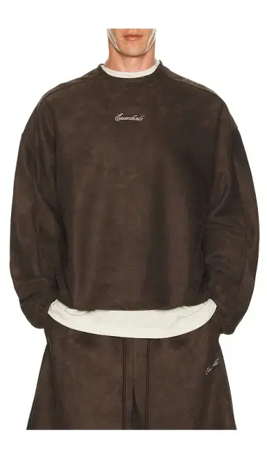 Fear of God Essentials Signature Modern Crewneck Sweatshirt | Thumbnail 6