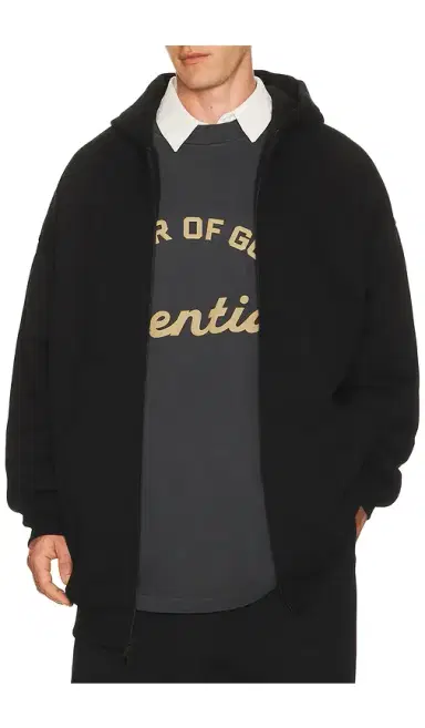 Fear of God Essentials Property Lounge Long Zip Hoodie | Thumbnail 7