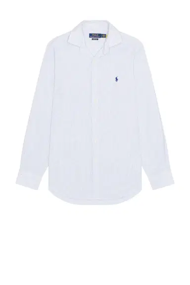 Polo Ralph Lauren Long Sleeve Stretch Linen Sport Shirt Stripe | Thumbnail 4
