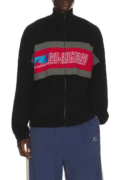 Balenciaga Sporty Zip-Up | Thumbnail 1