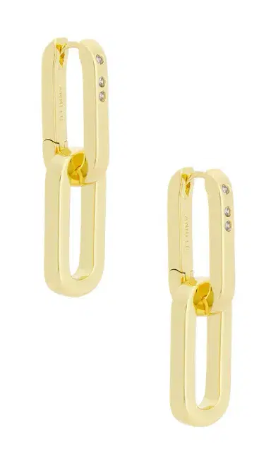 ANNI LU Golden Link Earring | Thumbnail 1