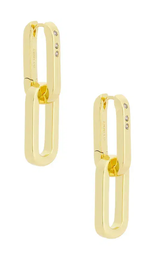 ANNI LU Golden Link Earring