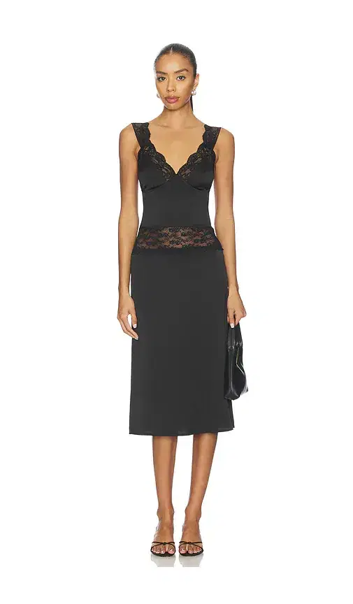 Georgianna Lace Midi Dress