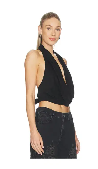 Joe's Jeans X WeWoreWhat The Margaux Halter Top | Thumbnail 2 Joe's Jeans X WeWoreWhat The Margaux Halter Top | Thumbnail 2