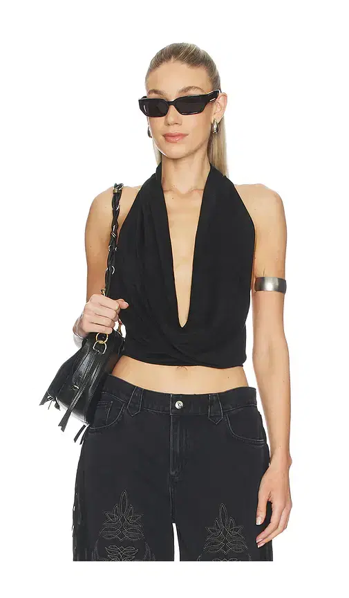 X WeWoreWhat The Margaux Halter Top