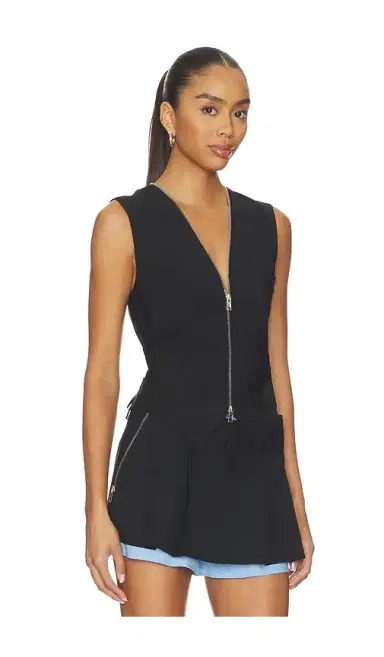 Alexander Wang Tailored Vest With Zipper | Thumbnail 2