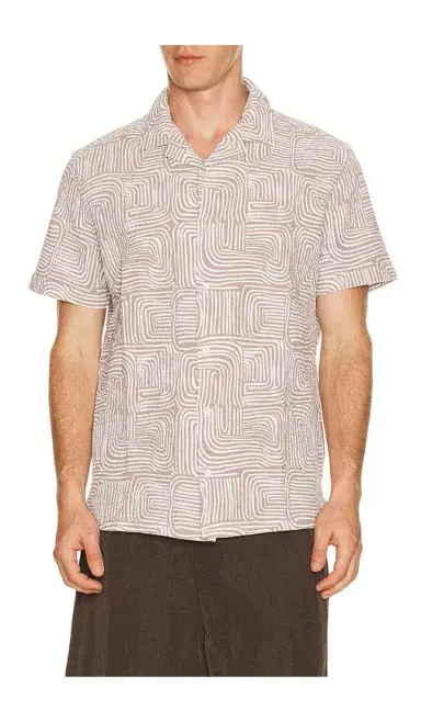 Fair Harbor Castaway Textured Camp Shirt | Thumbnail 1