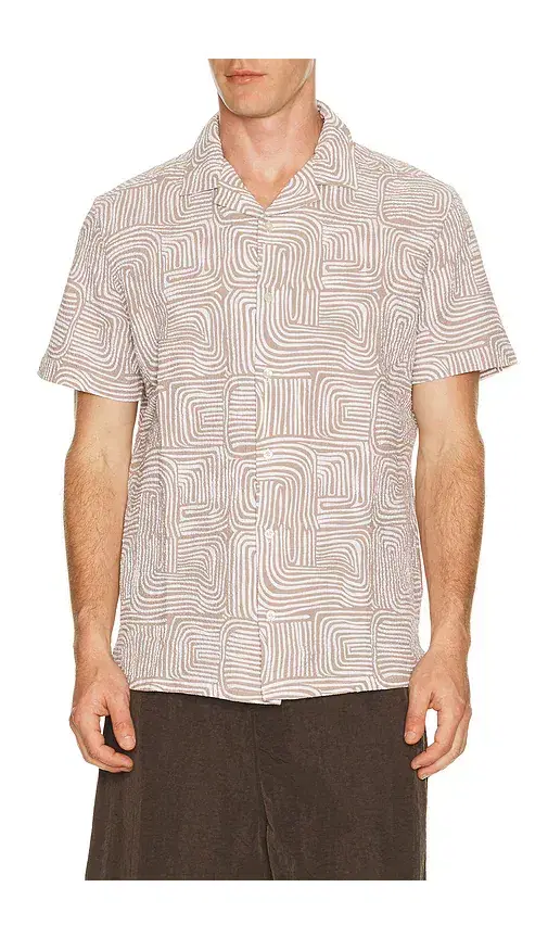 Castaway Textured Camp Shirt