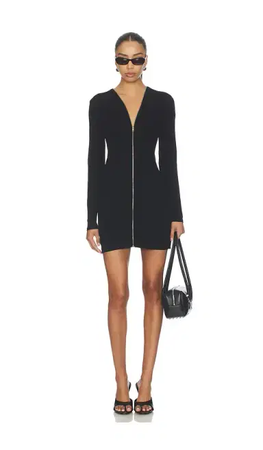 Alexander Wang Continuous Zipper Mini Dress | Thumbnail 1 Alexander Wang Continuous Zipper Mini Dress | Thumbnail 1