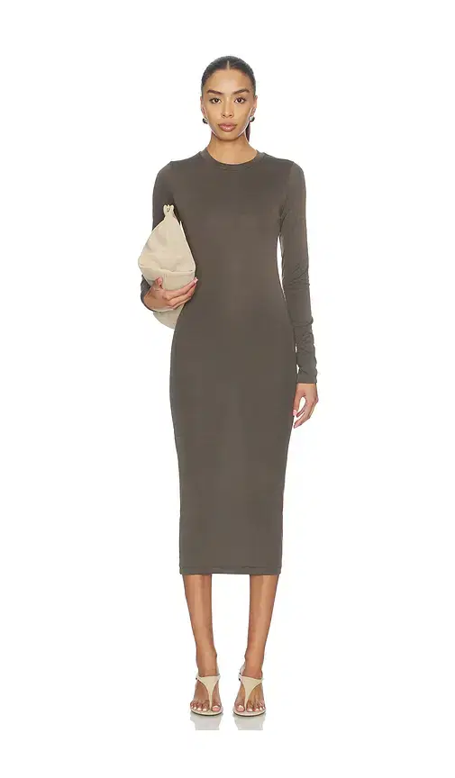 Fear of God ESSENTIALS Fitted Long Sleeve Dress