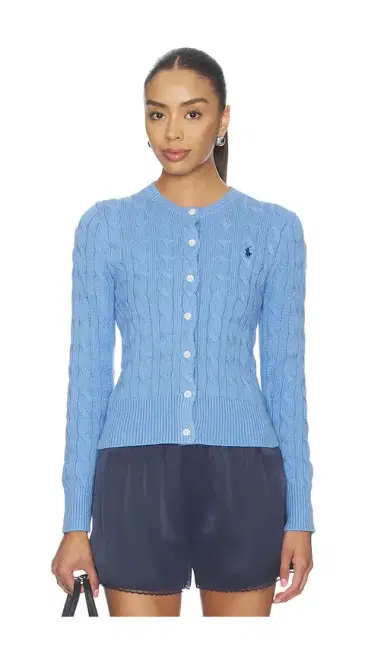 Polo Ralph Lauren Cotton Long Sleeve Cardigan | Thumbnail 1
