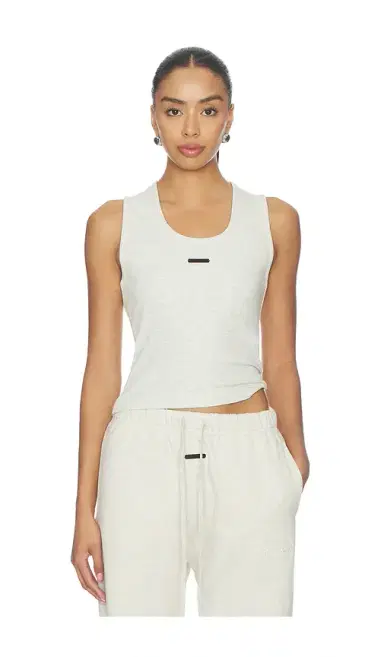 Fear of God Essentials Fitted Rib Tank | Thumbnail 1
