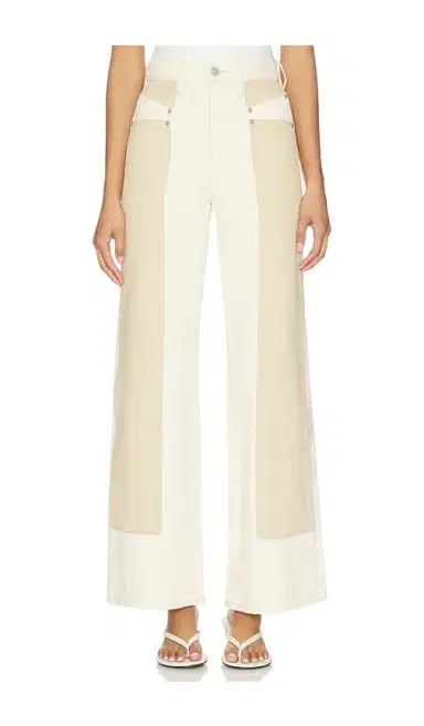 Veronica Beard Taylor Wide Leg Jeans | Thumbnail 1
