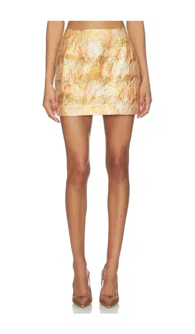 RENGGLI Brocade Mini Skirt | Thumbnail 1