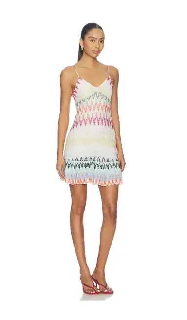 Missoni Sleeveless Short Dress | Thumbnail 2 Missoni Sleeveless Short Dress | Thumbnail 2