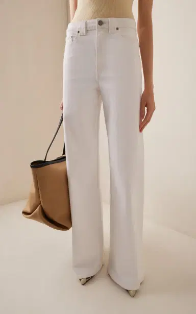 Khaite Dane Stretch High-Rise Wide-Leg Jeans | Thumbnail 3 Khaite Dane Stretch High-Rise Wide-Leg Jeans | Thumbnail 3