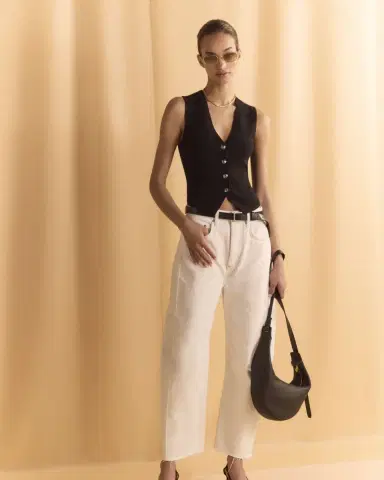 Rag & Bone Boyfriend Belt Leather, Black | Thumbnail 1