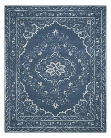 Safavieh Jaycee Blue Hand-Tufted Rug, 5 ' x 8 ' | Thumbnail 2