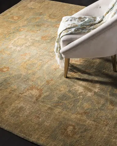 Safavieh Vegetable Vine Oushak Rug | Thumbnail 2