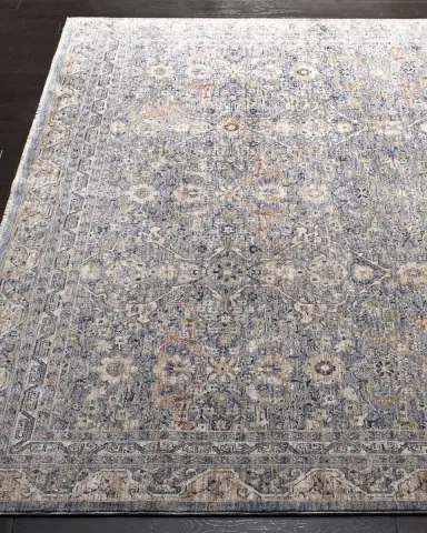Lauren Ralph Lauren Belvoir Light Blue Power-Loomed Rug | Thumbnail 2