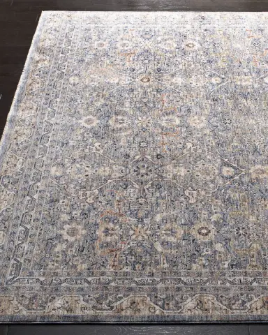 Lauren Ralph Lauren Belvoir Light Blue Power-Loomed Rug | Thumbnail 2