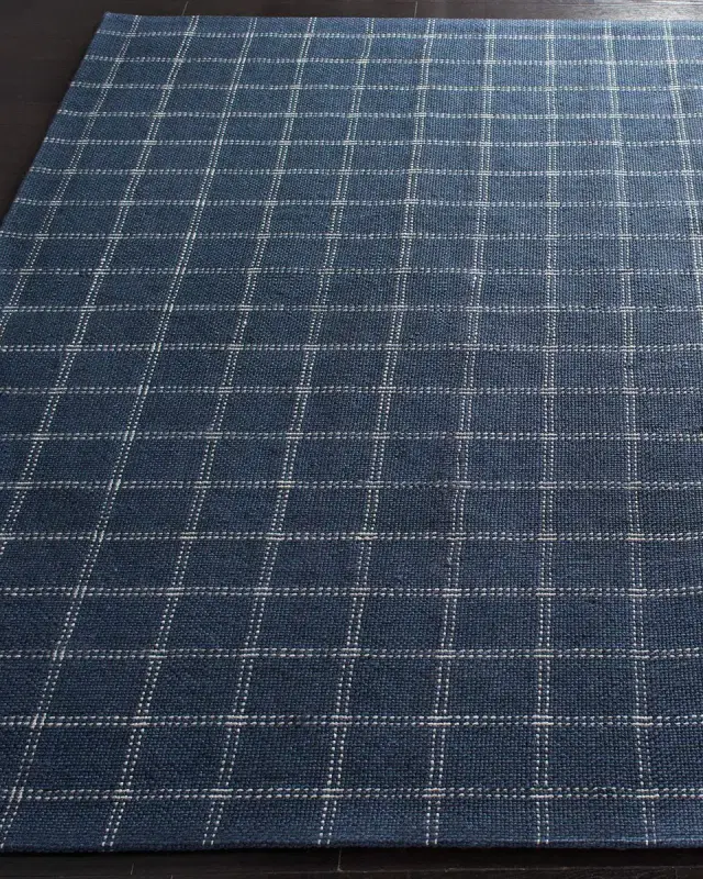 Tamworth Check Hand-Woven Rug
