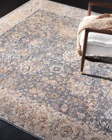 Lauren Ralph Lauren Celia Gray/ Power-Loomed Rug | Thumbnail 6