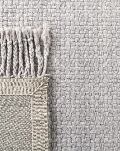 Lauren Ralph Lauren Amalie Pewter Hand-Woven Flat Weave Rug | Thumbnail 6
