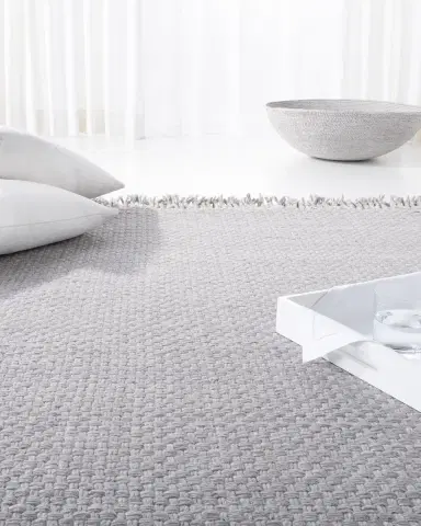 Lauren Ralph Lauren Amalie Pewter Hand-Woven Flat Weave Rug | Thumbnail 5
