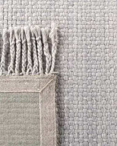 Lauren Ralph Lauren Amalie Pewter Hand-Woven Flat Weave Rug | Thumbnail 6